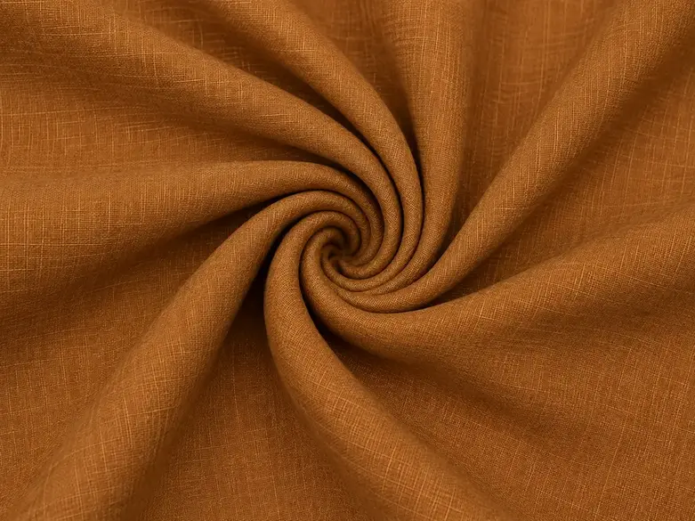 Turkish lawn Hijab - Squash - Image 2