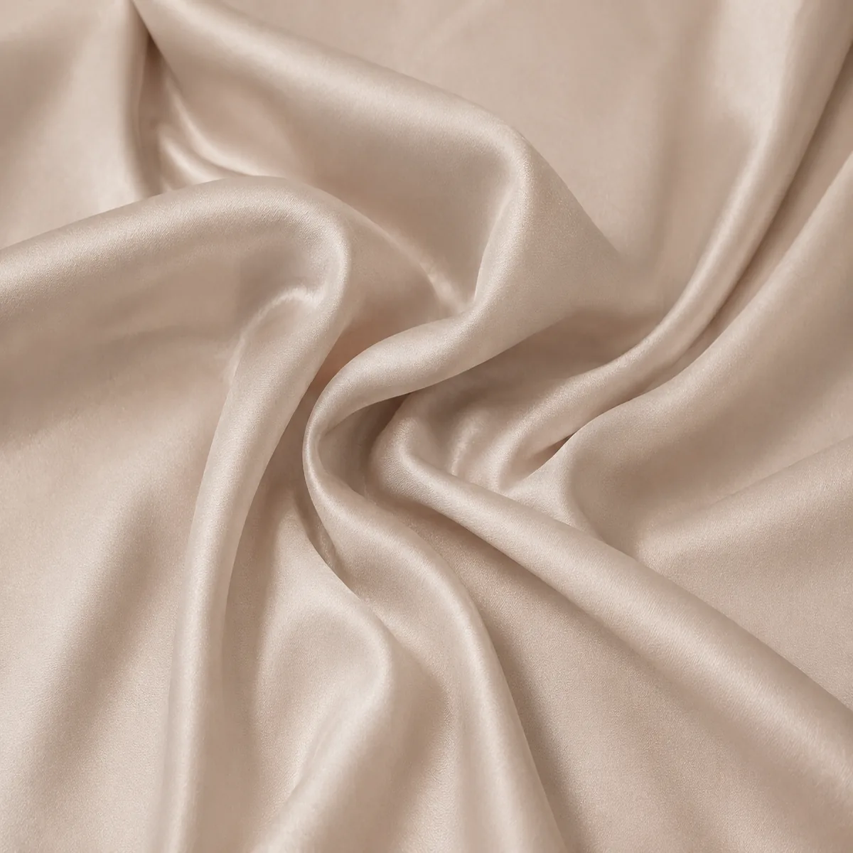 Silk Hijab - Beige - Image 2